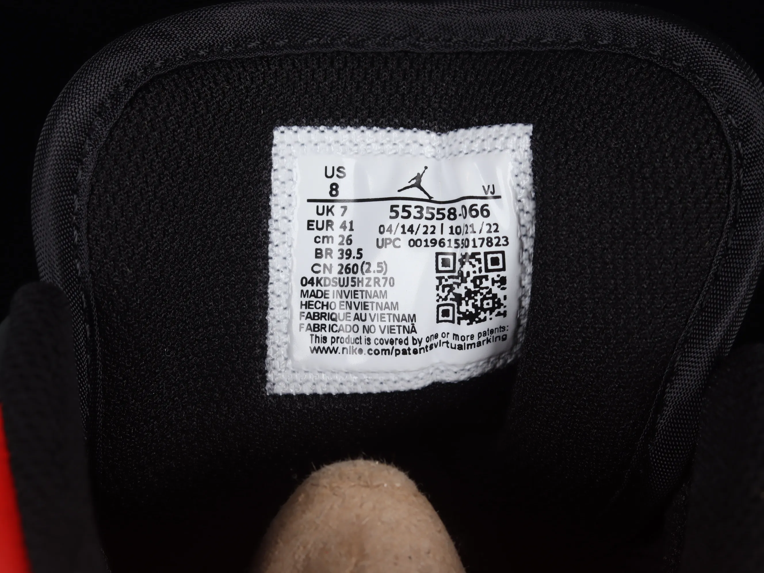 All categories Air Jordan Jordan series basketball shoes Air Jordan 1 Low Z version Air Jordan 1 Low "Shattered Backboard" AJ1 Joe 1 black and red buckle low-top cultural casual sneakers 553558-066